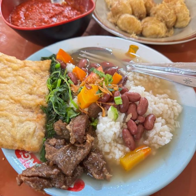 SEWA MOBIL SEMARANG KULINERAN WARUNG MAKAN SENEREK BU ATMO